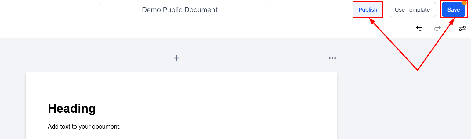 How to Create a Public Document – figure 4