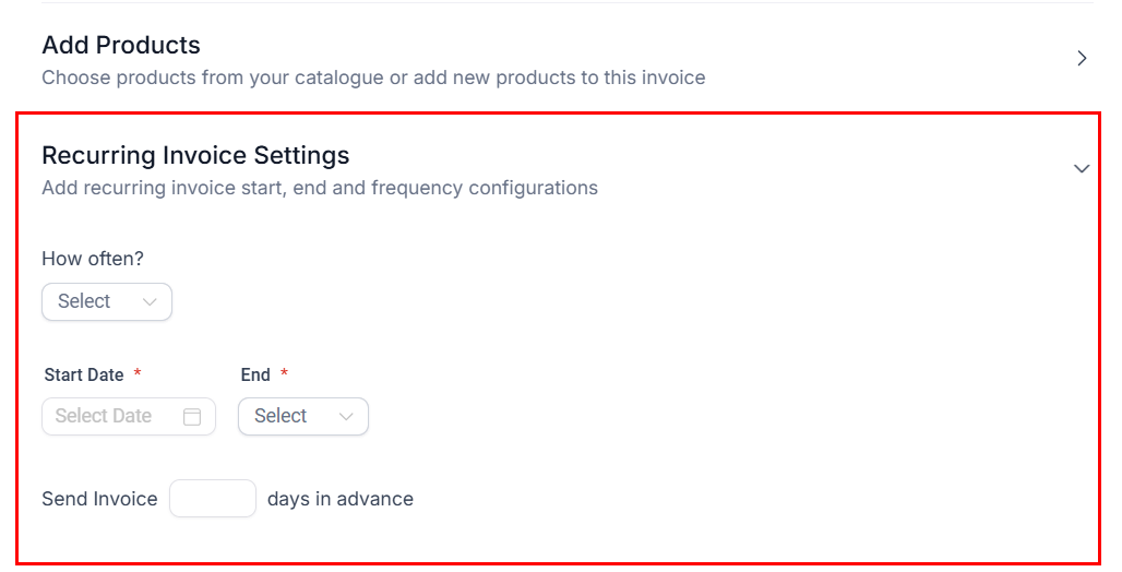 How to Create a Recurring Invoice – figure 7