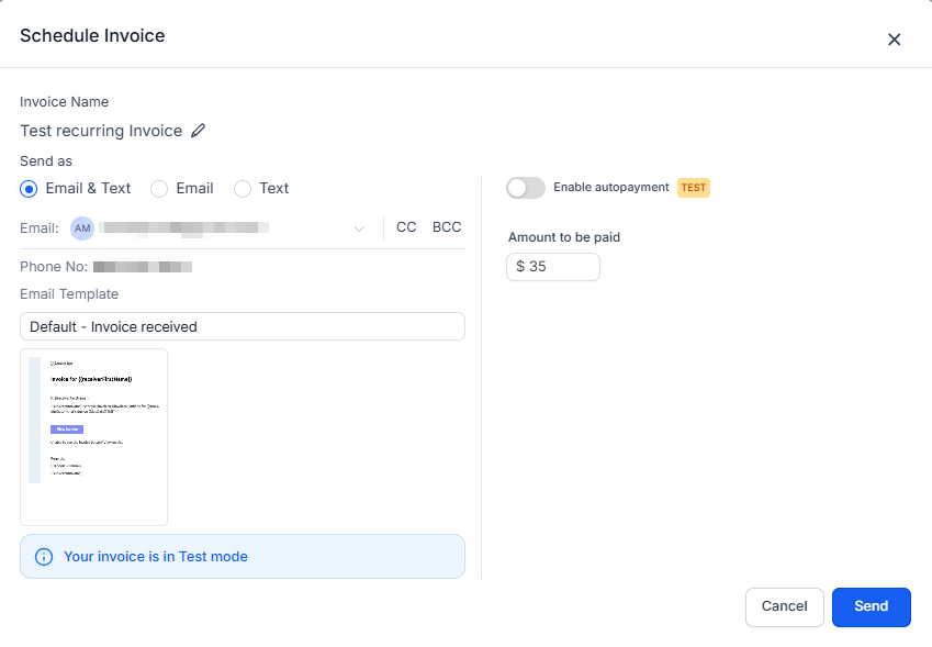 How to Edit an Active Recurring Invoice – figure 5