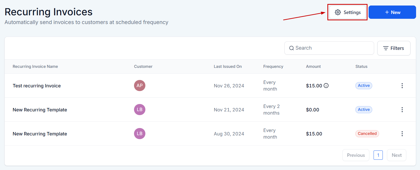 How to Edit an Active Recurring Invoice – figure 6