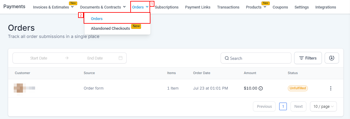 How to Fulfill an E-Commerce Store Order – figure 1