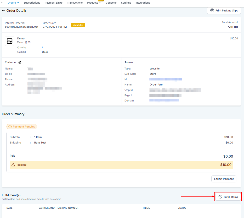 How to Fulfill an E-Commerce Store Order – figure 3
