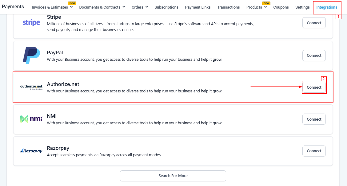 How To Integrate Authorize.net – figure 1