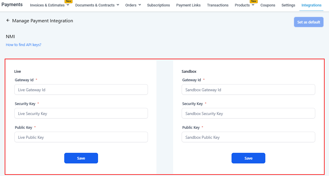 How To Integrate Network Merchants Inc. (NMI) – figure 2