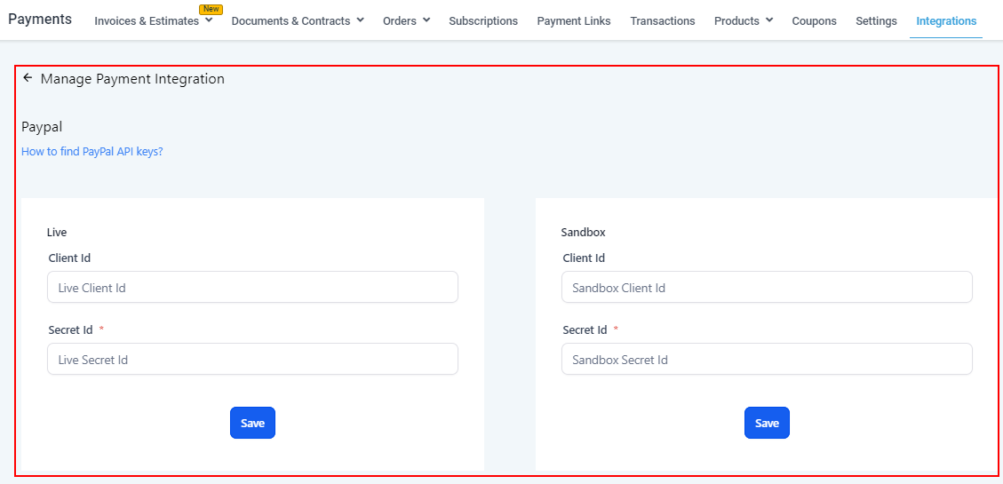 How To Integrate PayPal – figure 2
