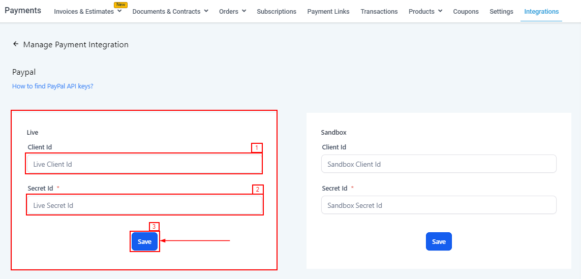 How To Integrate PayPal – figure 3
