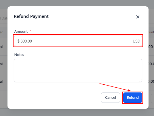 How To Manage Refunds Within The CRM – figure 2