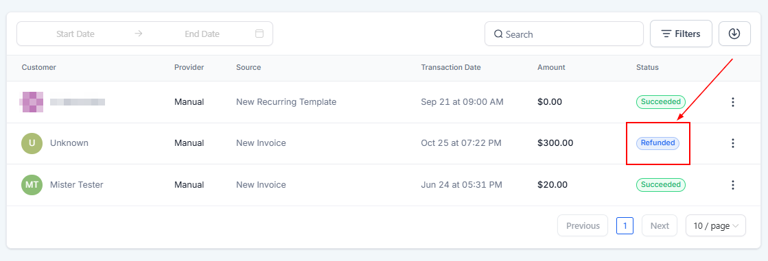 How To Manage Refunds Within The CRM – figure 3