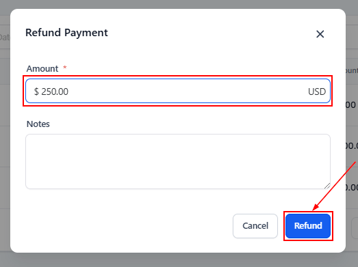 How To Manage Refunds Within The CRM – figure 4