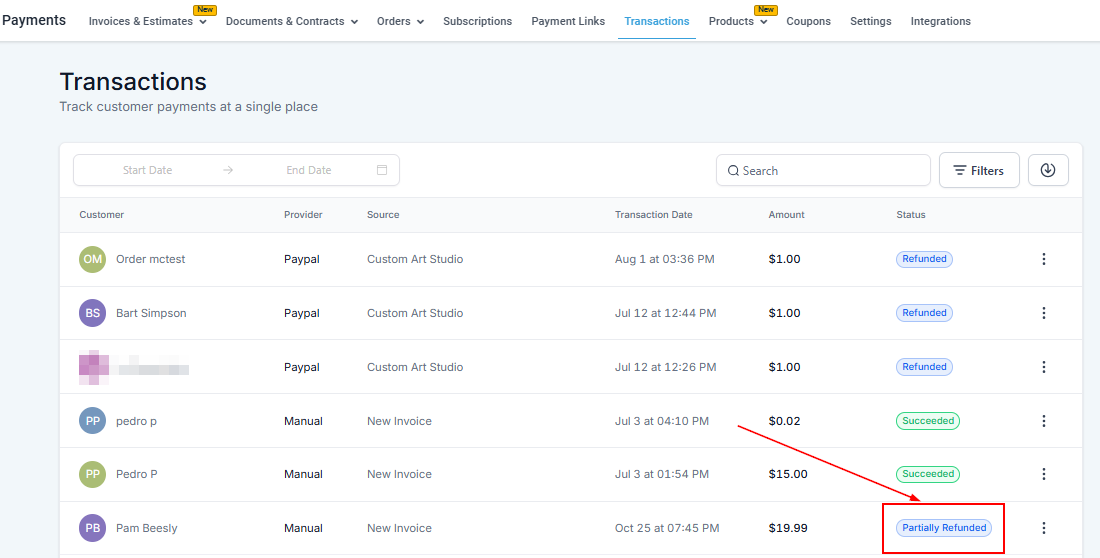 How To Manage Refunds Within The CRM – figure 5