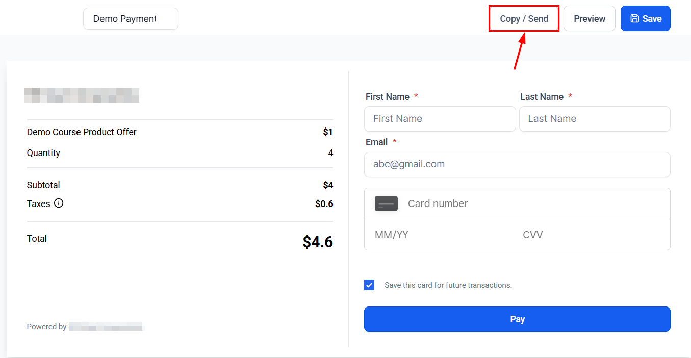 How to Send Payment Links to Multiple Contacts – figure 3