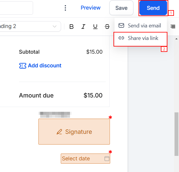 How To Share Documents And Contracts Via Customized Links – figure 2