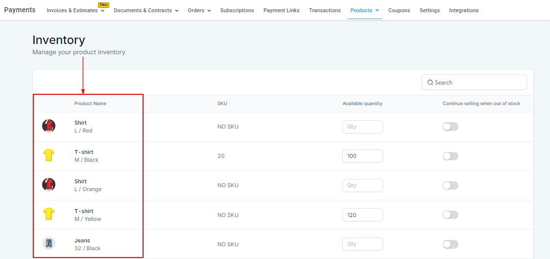 Inventory Management – figure 3