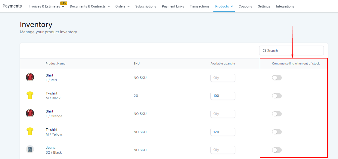 Inventory Management – figure 7