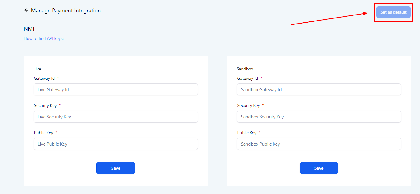 Payment Integrations – figure 6