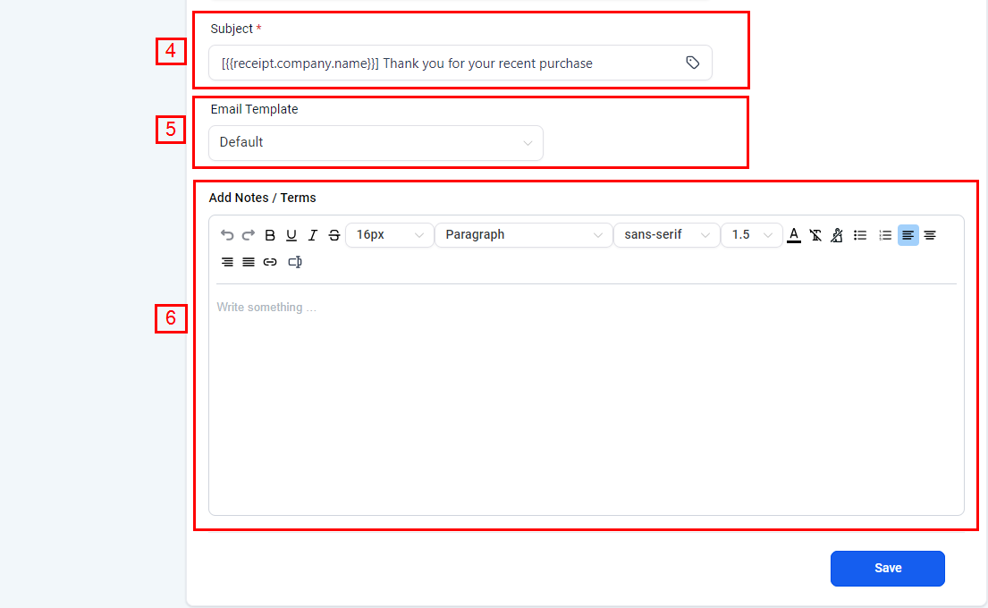 Payment Receipts – figure 3