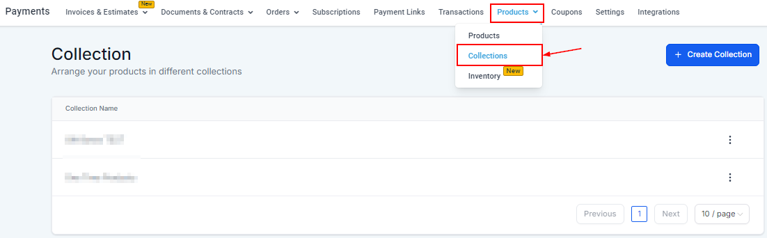 Product Collections – figure 1