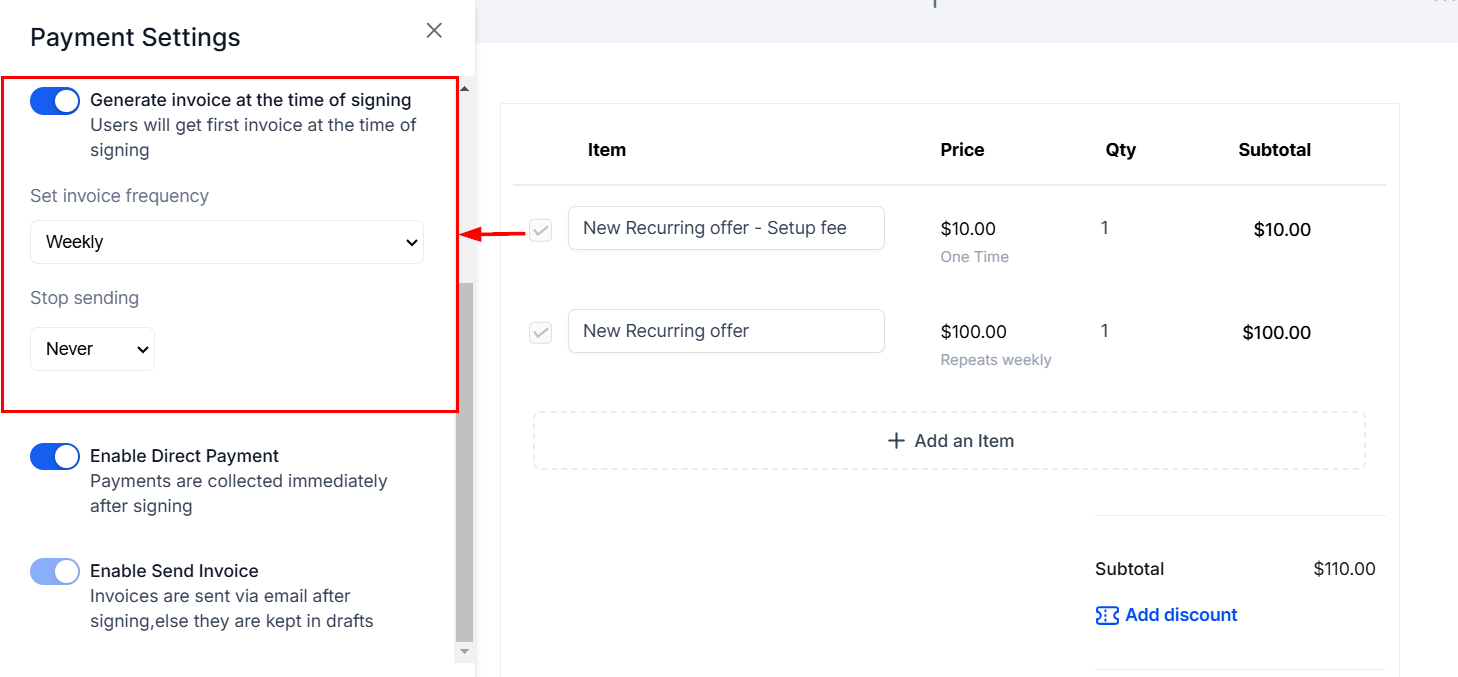 Recurring Products in Documents & Contracts – figure 6