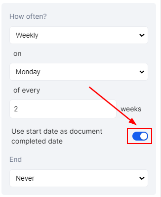 Recurring Products in Documents & Contracts – figure 10