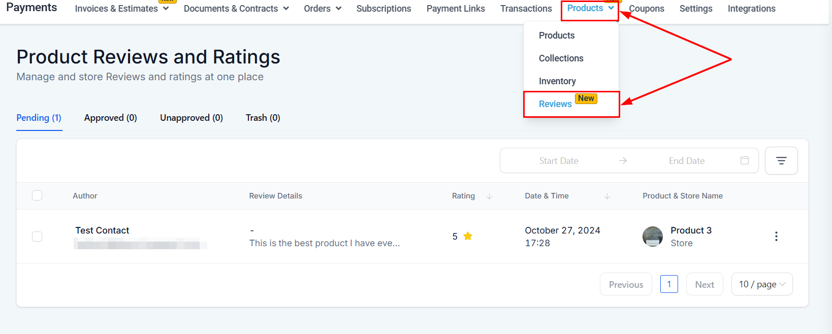 Reviews & Ratings for Products in Stores – figure 8