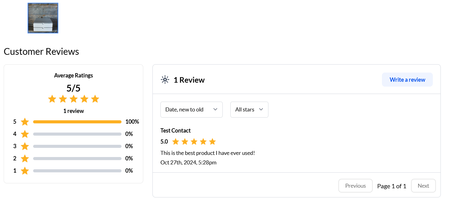 Reviews & Ratings for Products in Stores – figure 11