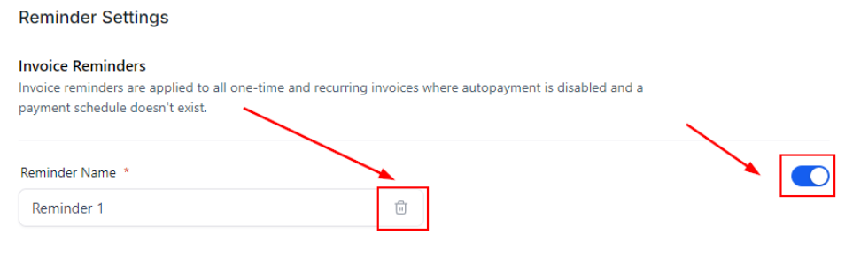 Schedule Reminders for Invoices – figure 10