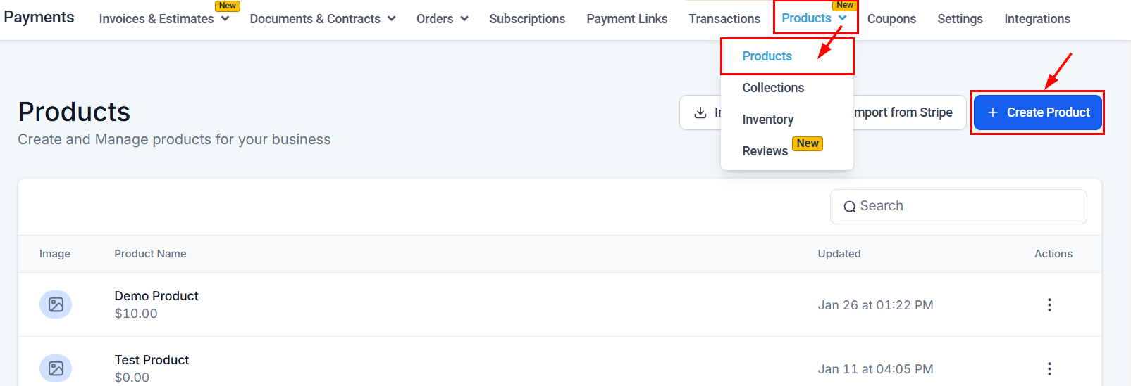 Set Up Fees in Recurring Invoices – figure 1