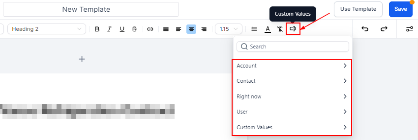 Settings in Documents & Contracts – figure 13
