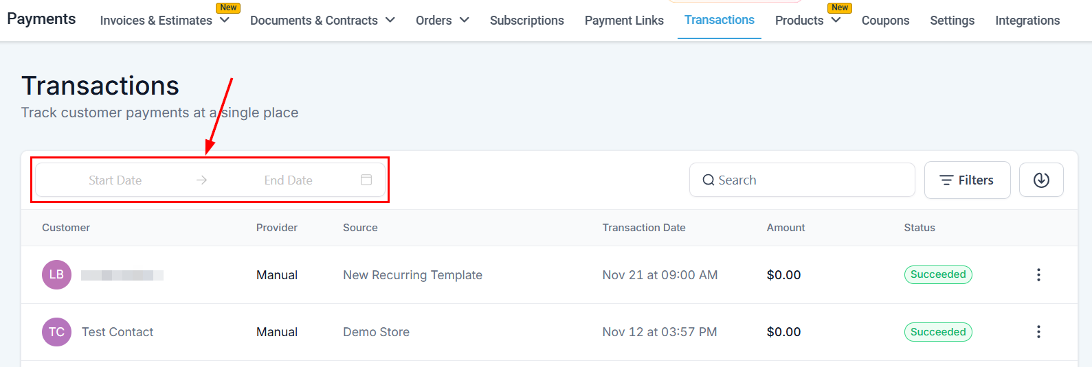 Transactions – figure 2