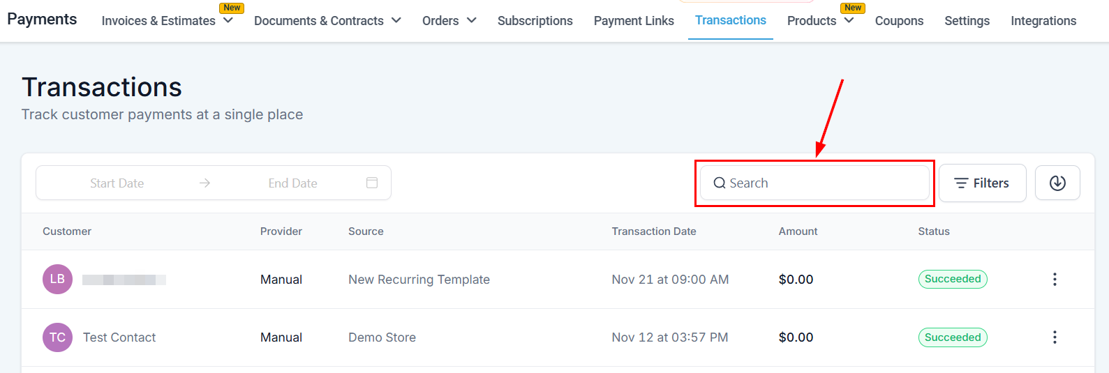 Transactions – figure 3