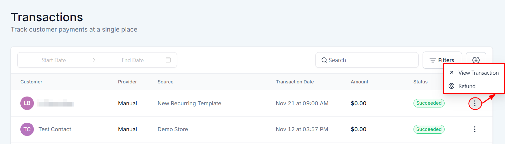 Transactions – figure 12