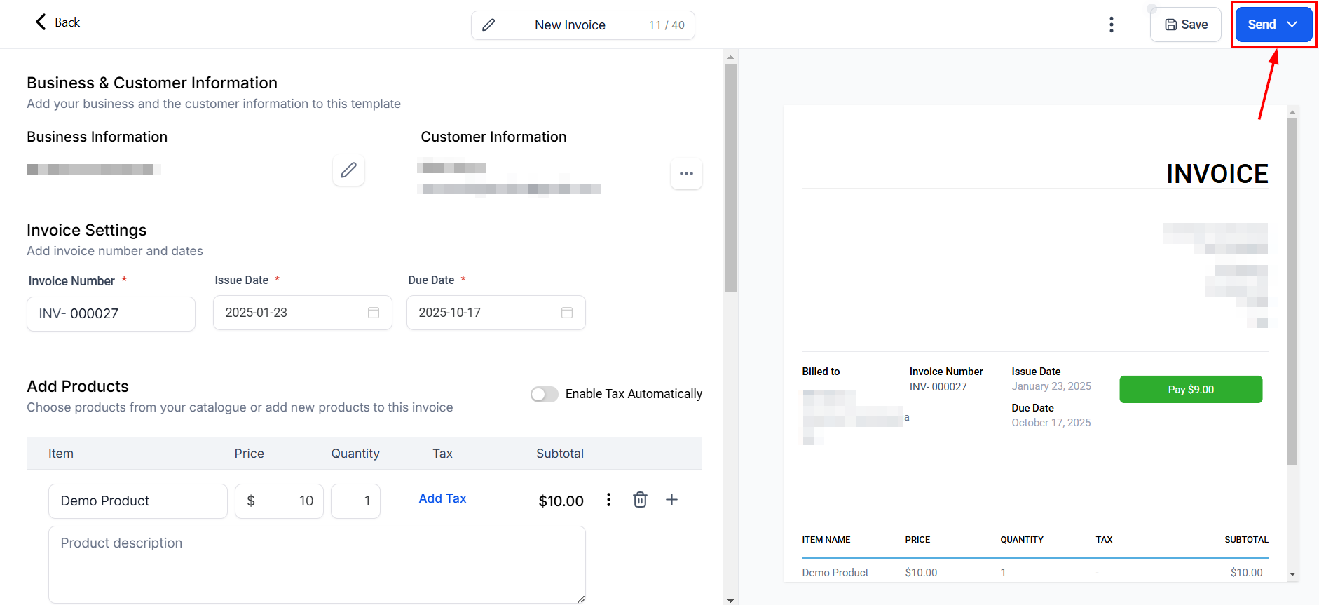 Utilizing CC and BCC in Invoices – figure 3