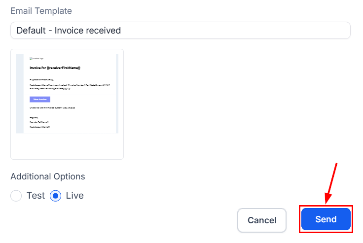 Utilizing CC and BCC in Invoices – figure 7