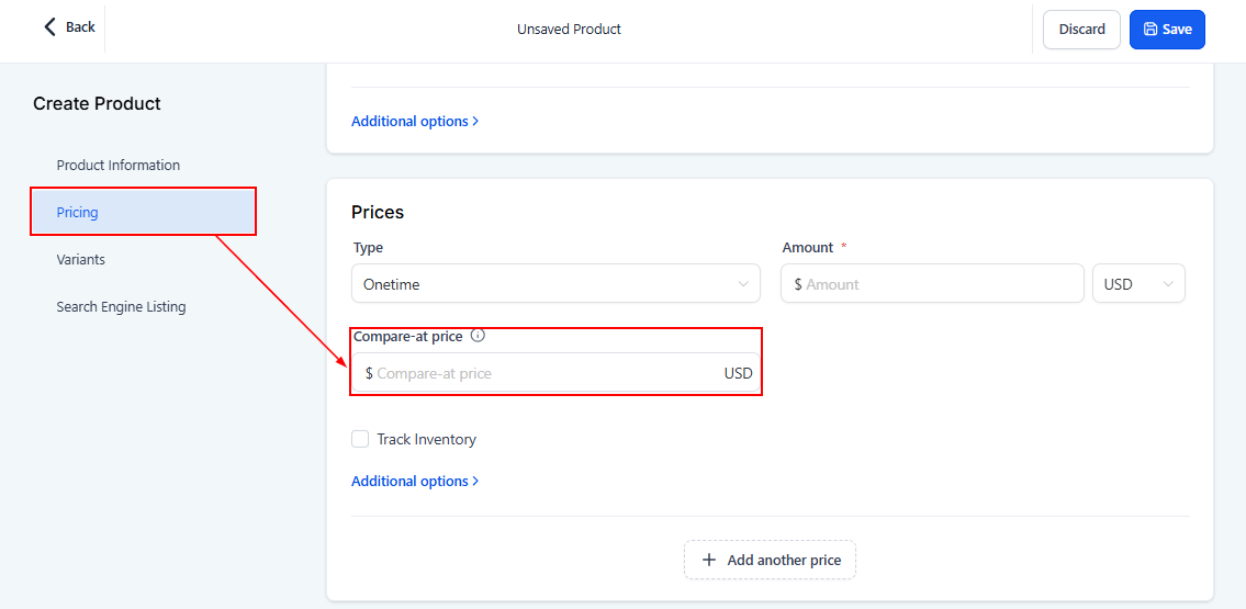 Utilizing the Compared At Feature In Products – figure 3