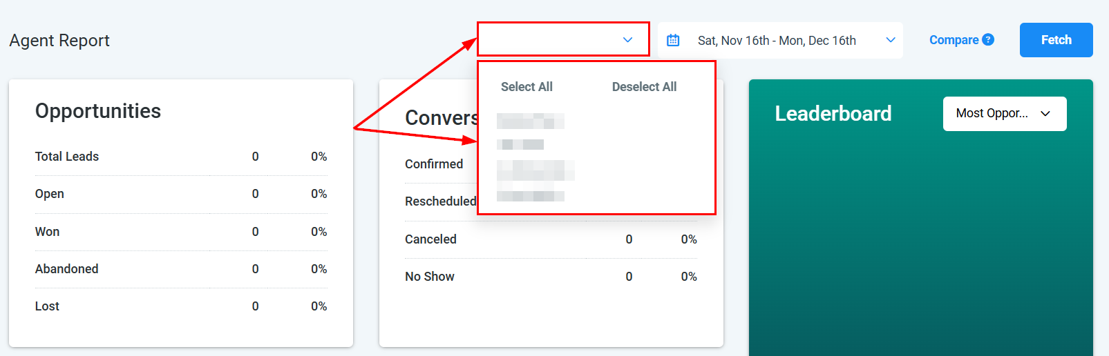 Agent Reporting - Overview – figure 2