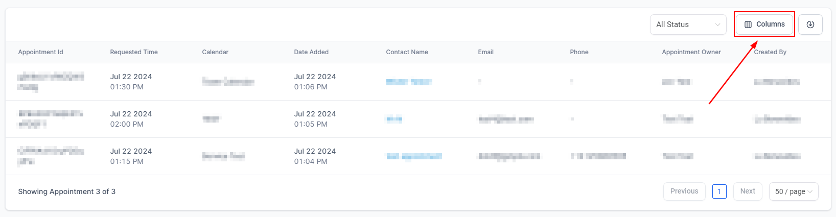 Appointment Report - Overview – figure 12