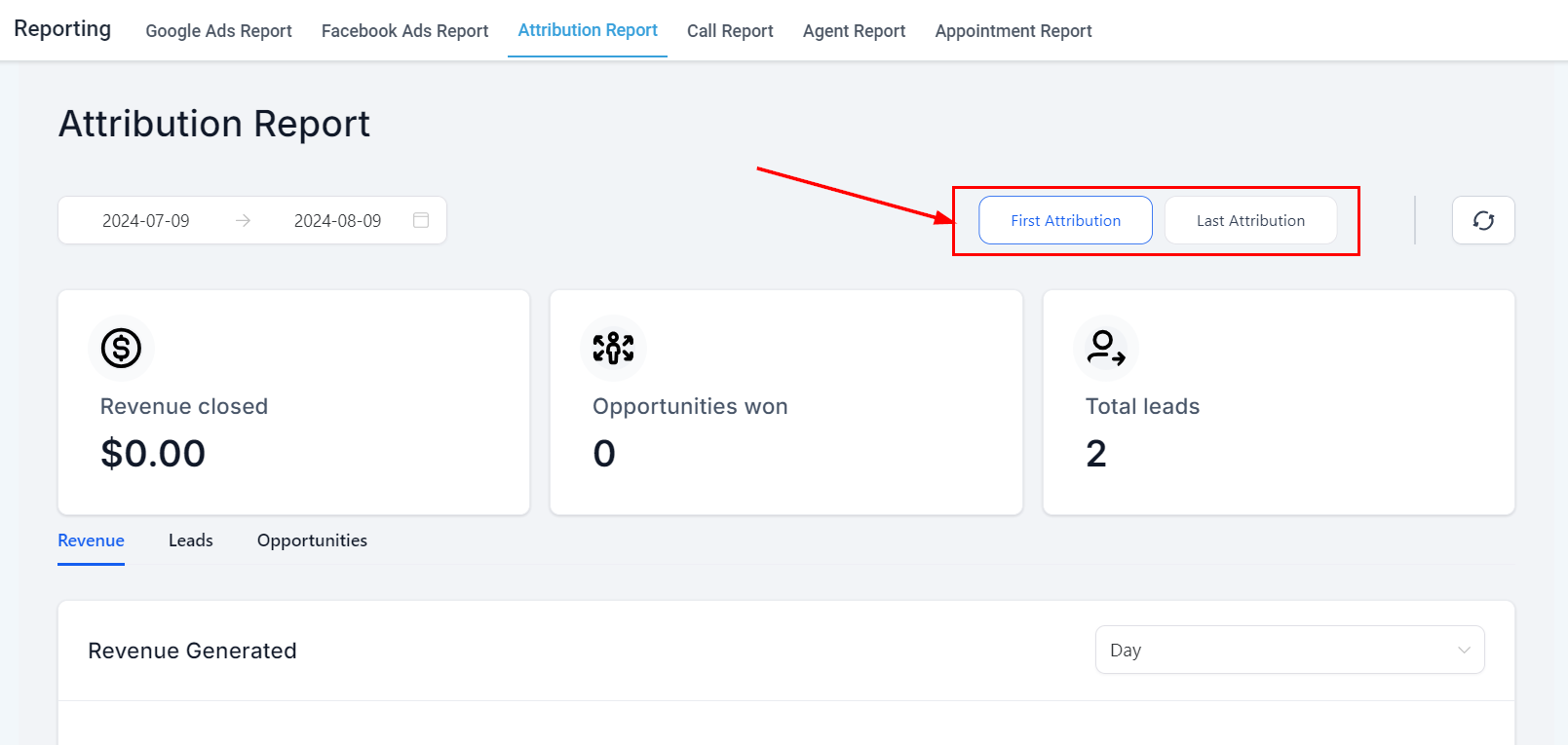 Attribution Report - Overview – figure 4