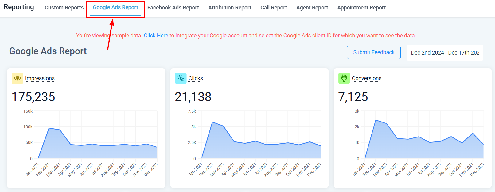 Google Ads Reporting – figure 1