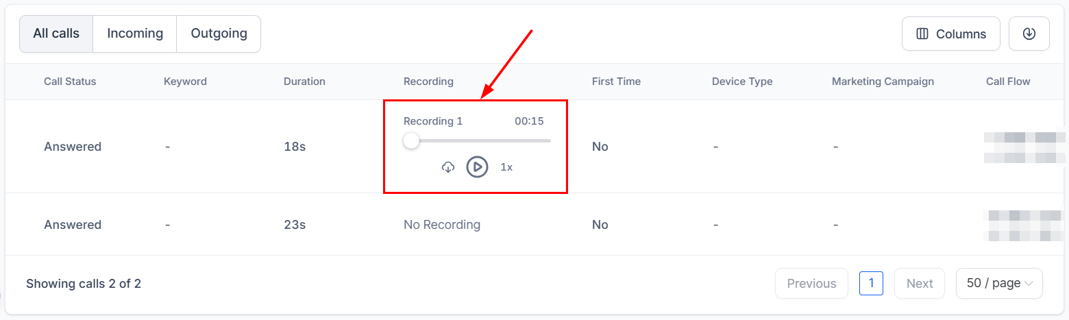 How to Access and Utilize Call Recordings – figure 7
