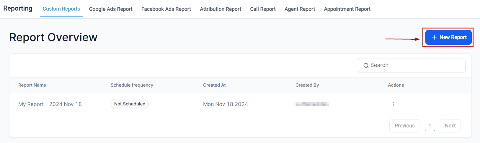 How to Create a Custom Report – figure 2