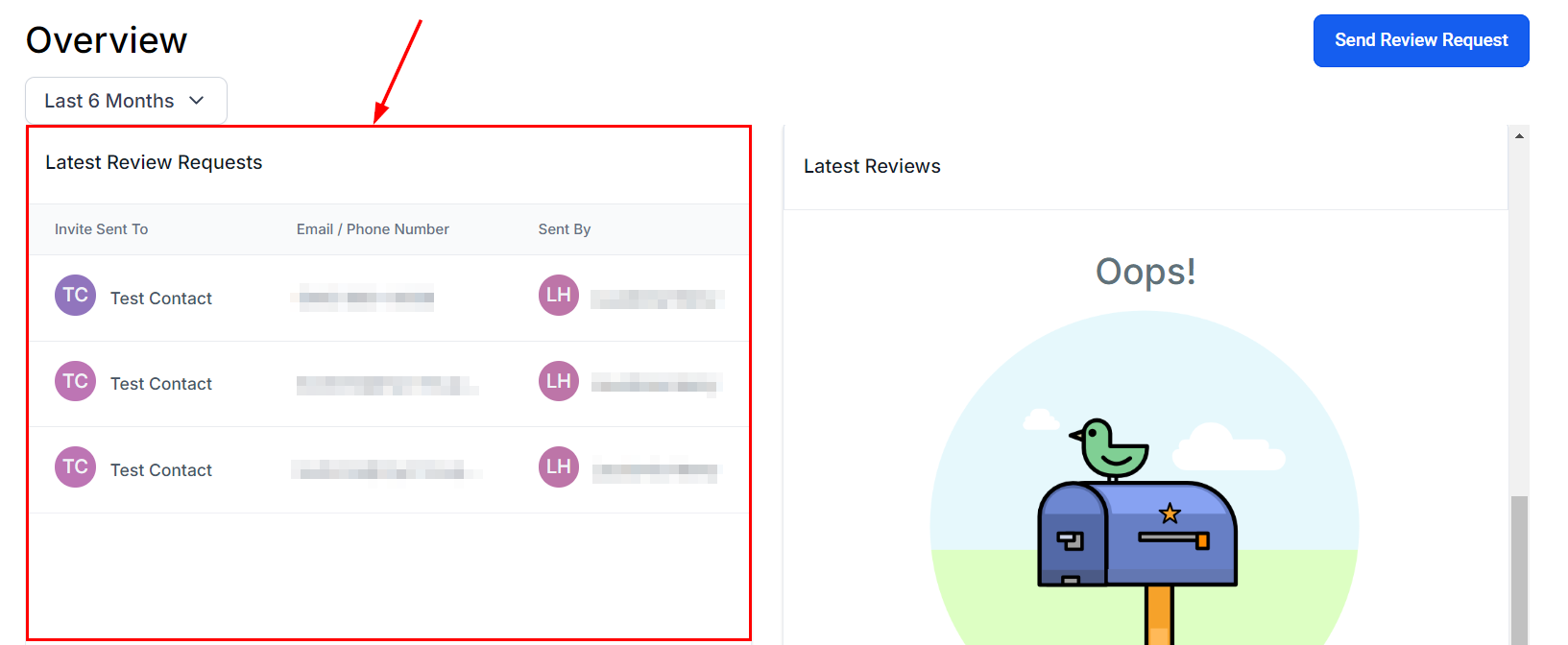 Reputation Tab Overview – figure 11