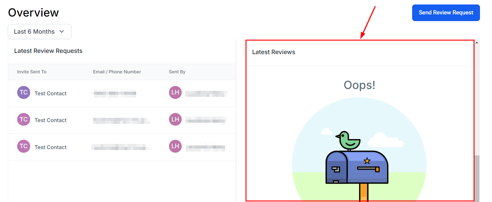 Reputation Tab Overview – figure 12