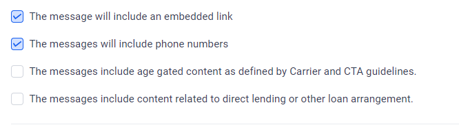 A2P - Brand and Campaign Registration – figure 7