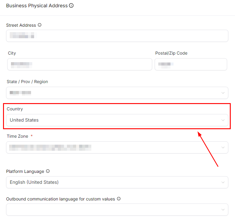 A2P - Completing the Business Profile – figure 6
