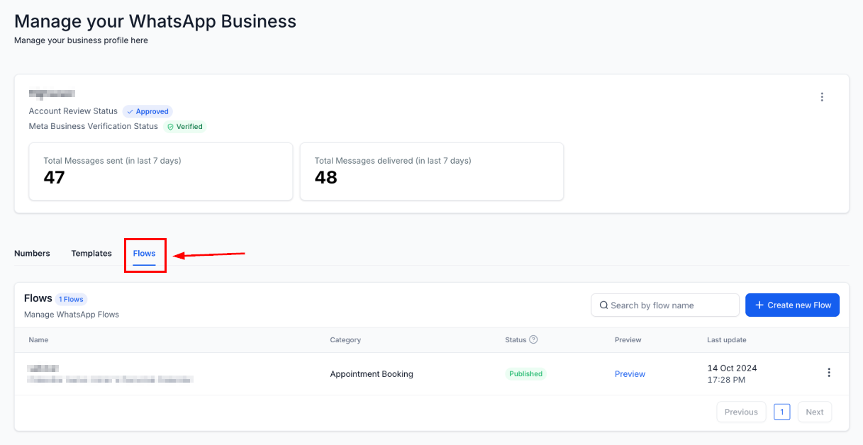 Appointment Booking WhatsApp Flow – figure 1