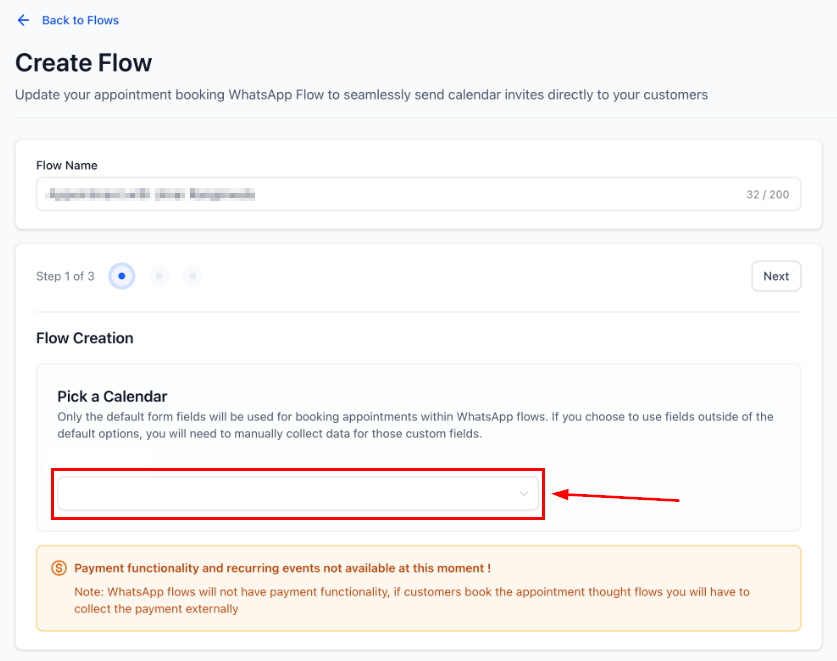 Appointment Booking WhatsApp Flow – figure 2