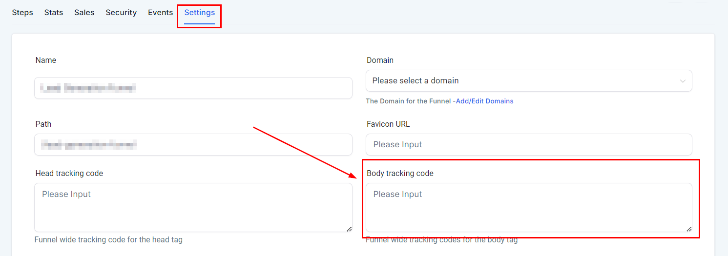 Call Tracking Setup – figure 11