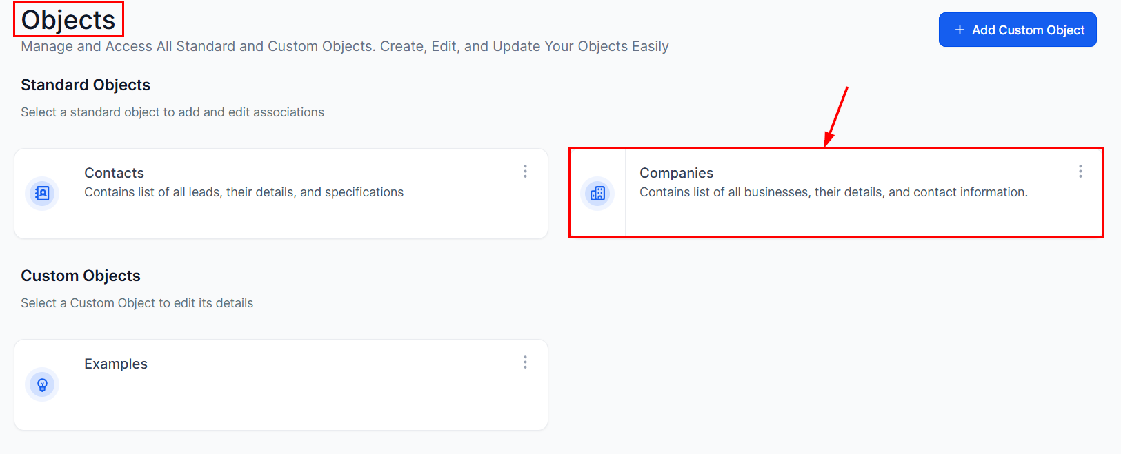 Company Settings – figure 1