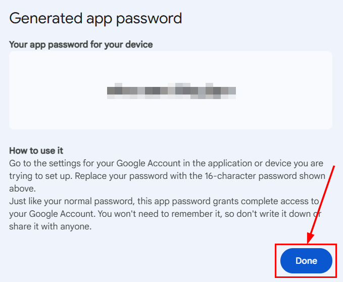 Connecting Google Email Services – figure 6