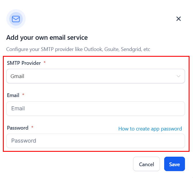 Connecting Google Email Services – figure 8